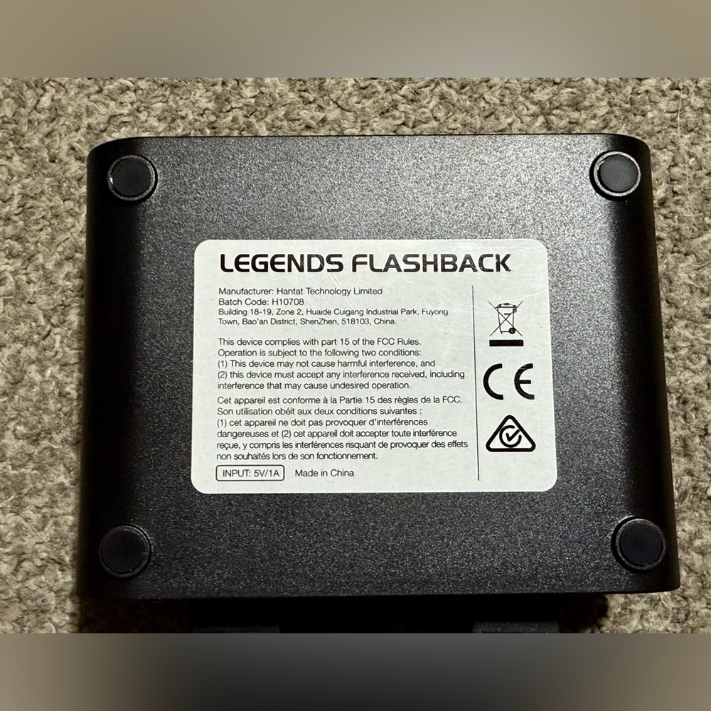 Arcade Legends Flashback Mini Console 50 Games- Black - Picture 4 of 7